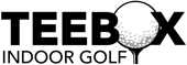 TeeBox Indoor Golf Logo Final  Black, Grey